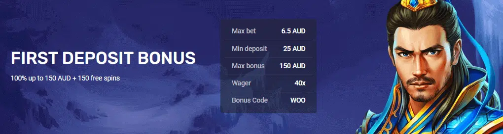 Woo Casino First Deposit Bonus Woo Casino First Deposit Bonus