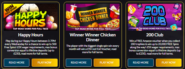 Your Favorite Casino Winner Winner Chicken Dinner & More Offers