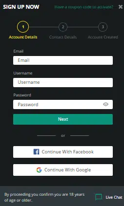 1Bet - Sign up 1Bet - Sign up