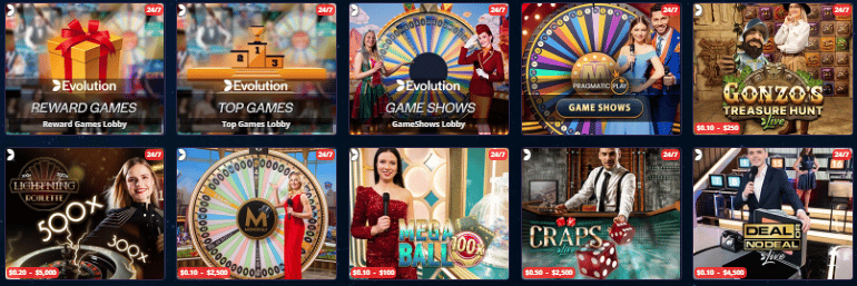 4starsgames Live Casino Games