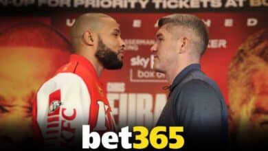 Bet365 is the official betting partner for Eubank Jr versus Smith