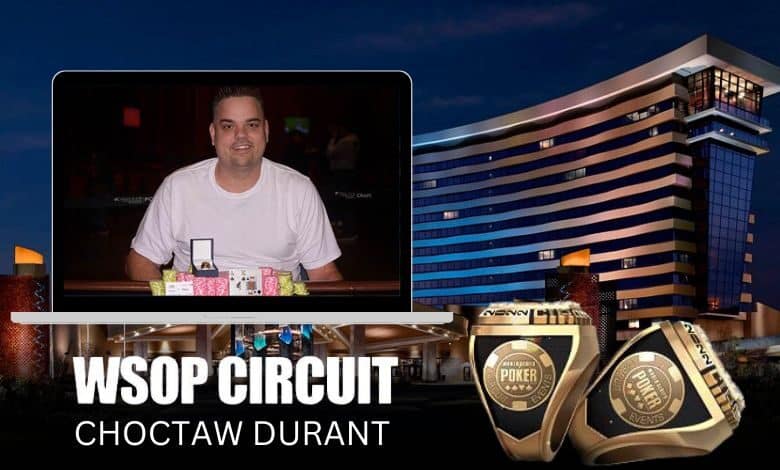 Chase Davis wins $357,269 in the WSOP Circuit Choctaw Durant Main Event