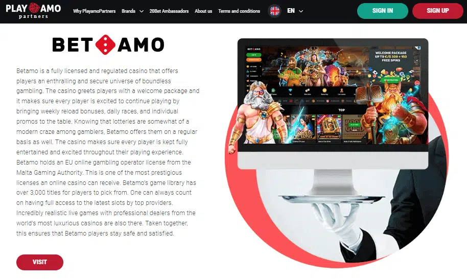 Betamo Casino Affiliate Program Betamo Casino Affiliate Program