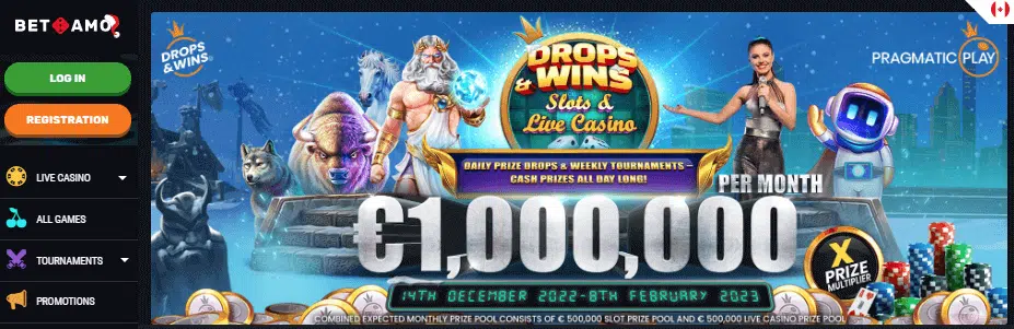 Betamo Casino Drops & Wins Betamo Casino Drops & Wins