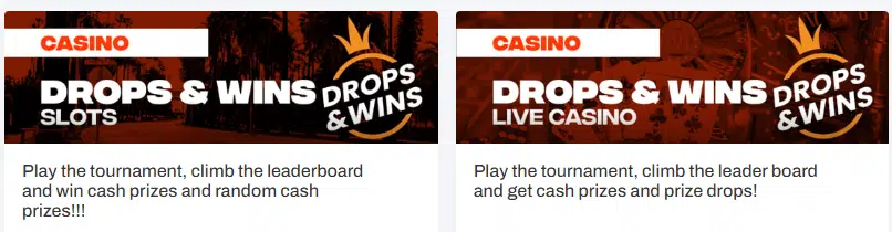 BetWarrior Drops & Wins for Slots Promo