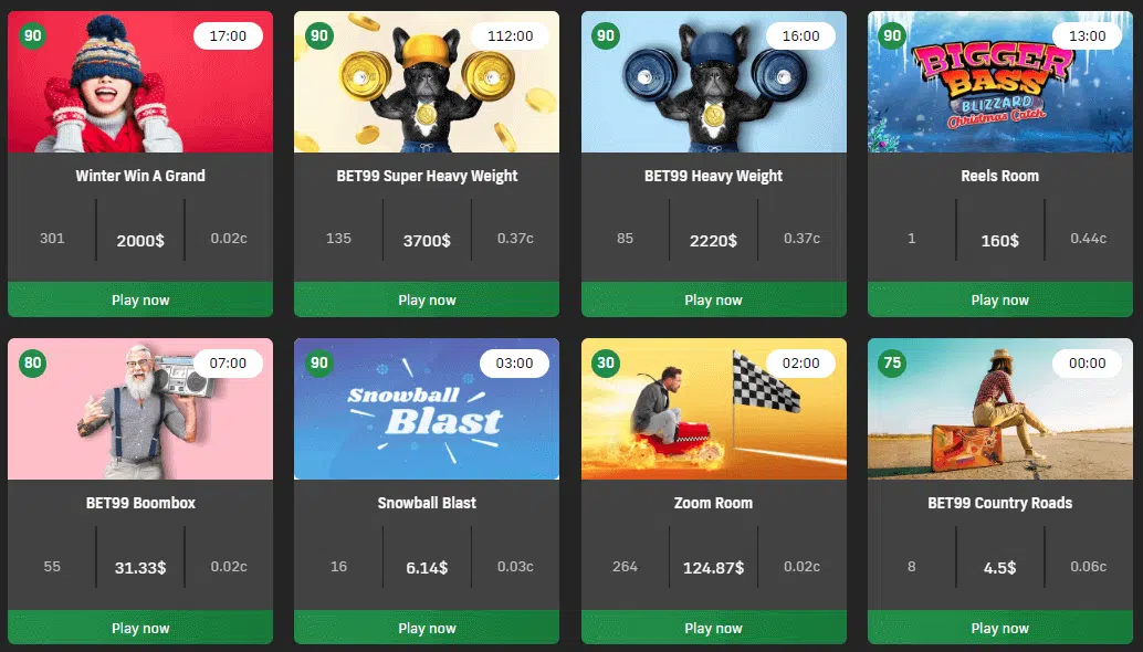 Bingo Games by Bet99