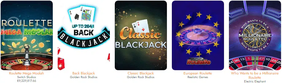 Casimba Casino Table Games Casimba Casino Table Games
