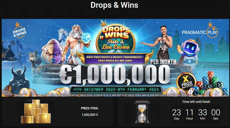 CasinoChan Drops and Wins Tournament