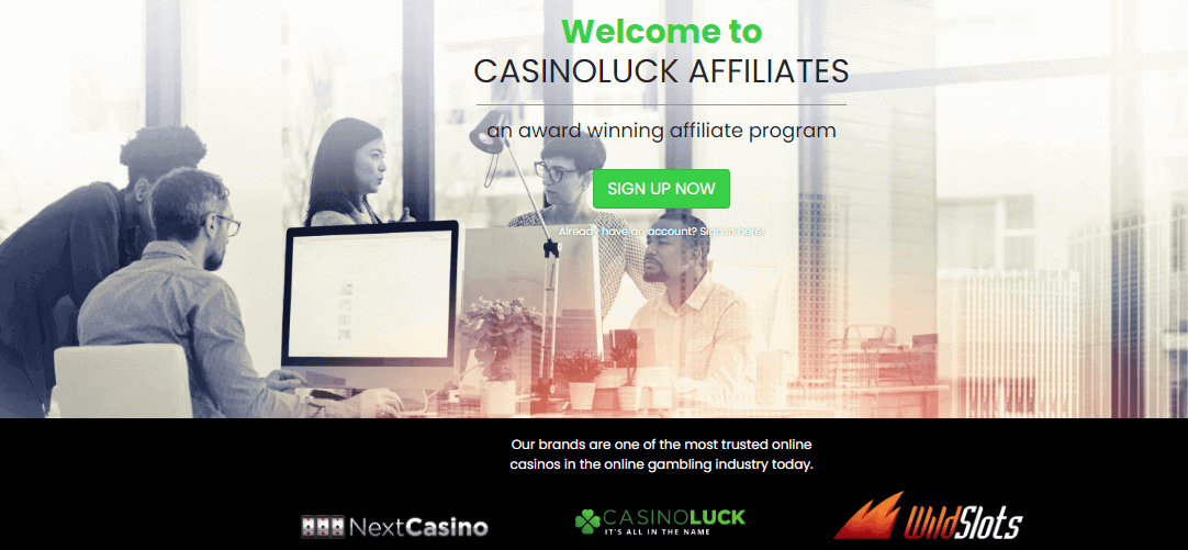 CasinoLuck Casino Affiliate Program