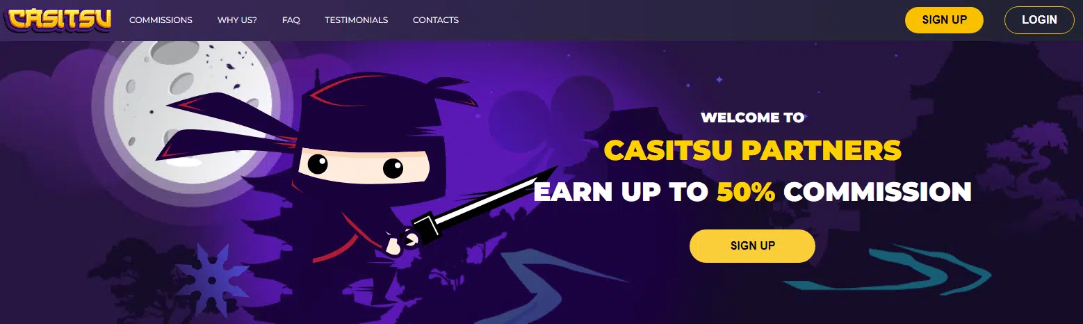 Casitsu Casino Affiliate Program