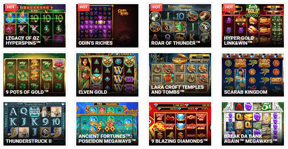 Games Offered by Quatro Casino