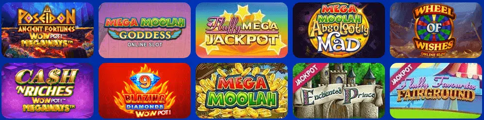 Jackpots by Spin Hill Casino Jackpots by Spin Hill Casino
