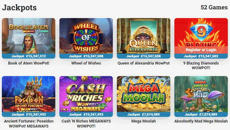 LeoVegas Casino Jackpot Games LeoVegas Casino Jackpot Games