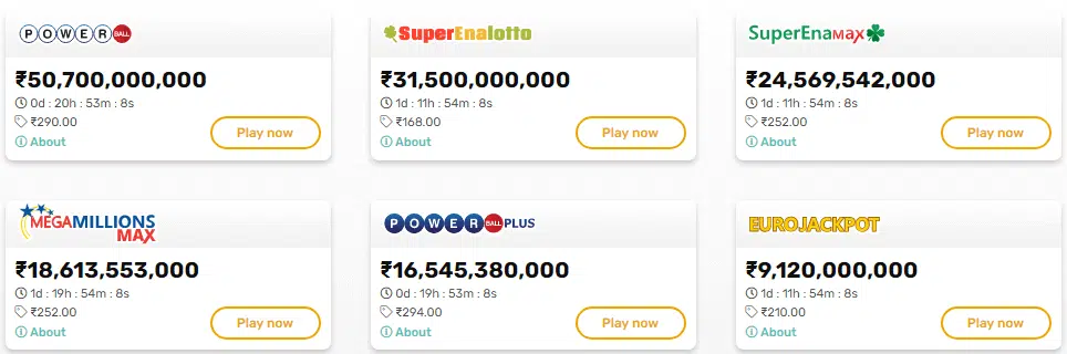 Lotteries by Lotto247