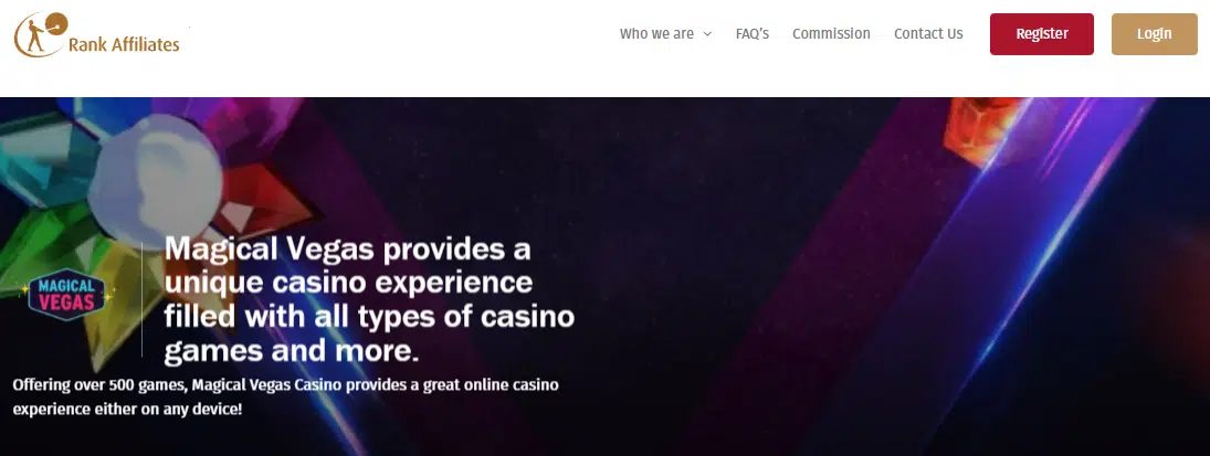 Magical Vegas Casino Affiliate Program Magical Vegas Casino Affiliate Program