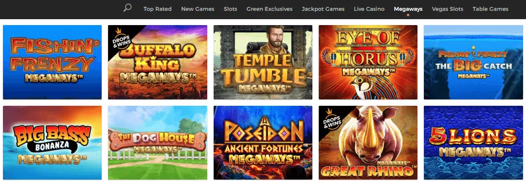 Megaways by Mr Green Casino Megaways by Mr Green Casino