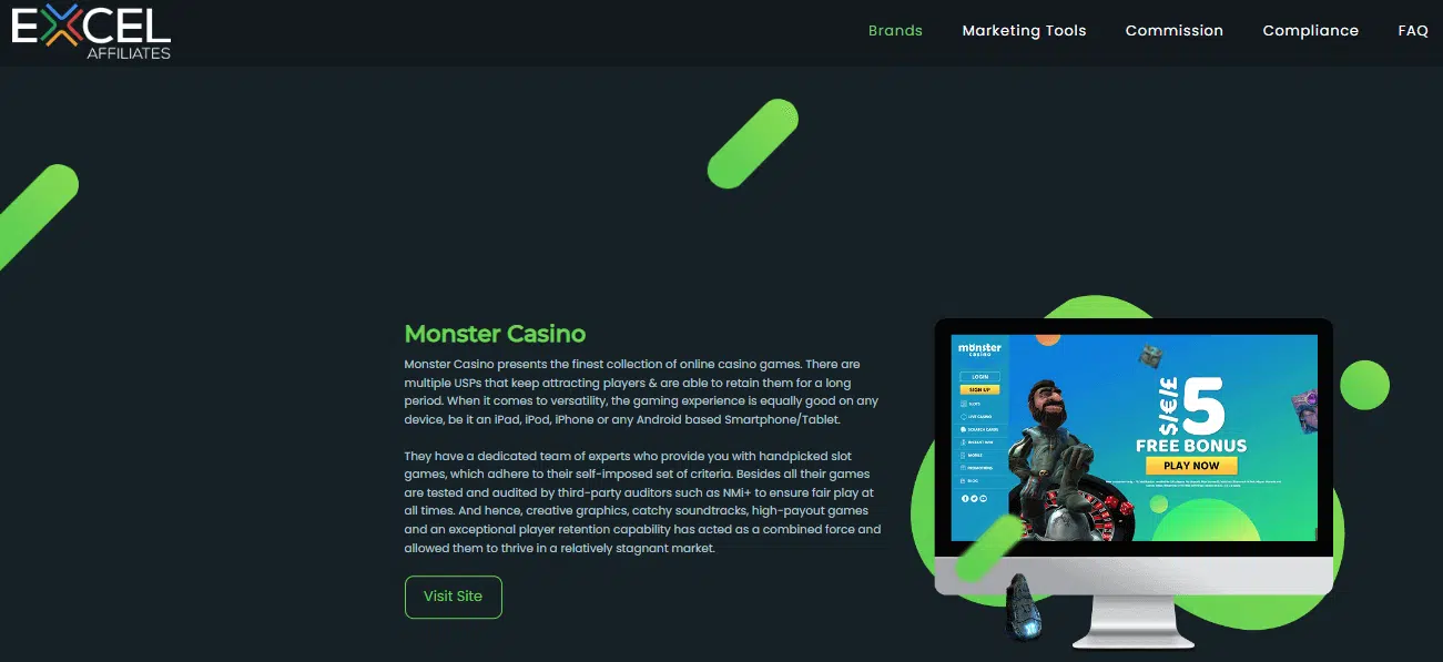 Monster Casino Affiliate Program Monster Casino Affiliate Program
