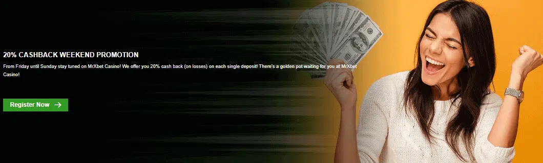 MrXbet Casino Cashback Bonus MrXbet Casino Cashback Bonus