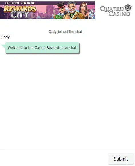 Quatro Casino Live Chat Support Quatro Casino Live Chat Support