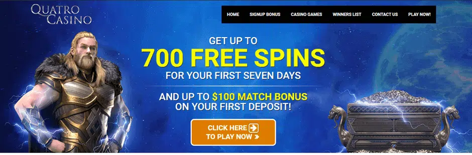 Quatro Casino - User Interface Quatro Casino - User Interface