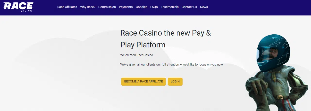 Race Casino Affiliate Program