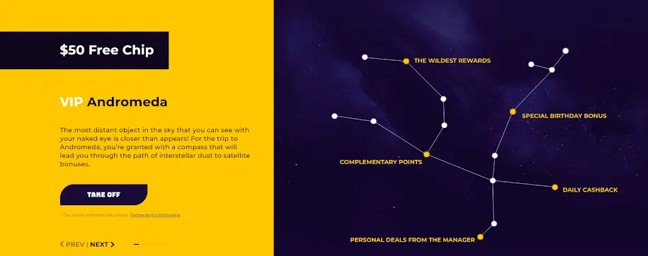 Supernova Casino VIP Program