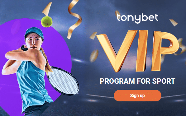 Tonybet VIP Program for Sport