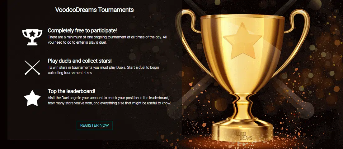 VoodooDreams Casino Tournaments VoodooDreams Casino Tournaments