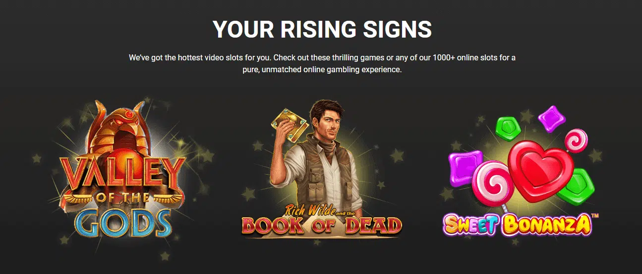 Zodiacbet Casino Popular Games Offered