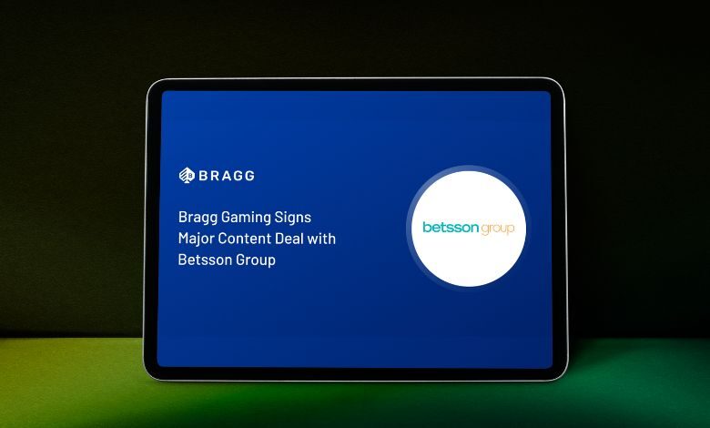 Bragg Gaming inks a deal with Betsson Group