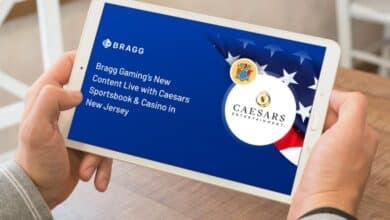 Bragg Gaming goes live in New Jersey with Caesars