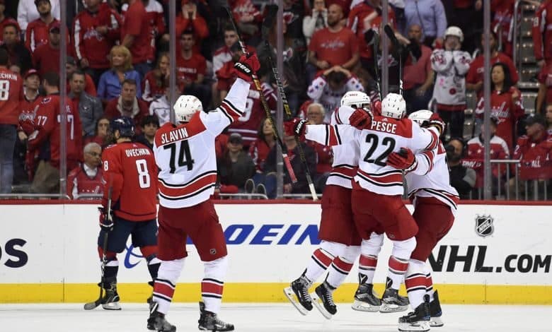 Hurricanes rise in the second session against Capitals to win 3-2