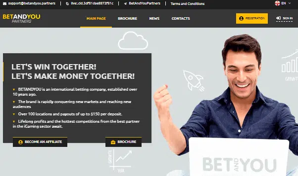 BetAndYou Casino Affiliate Program BetAndYou Casino Affiliate Program