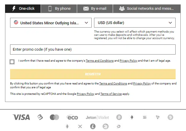 BetAndYou Casino Sign up BetAndYou Casino Sign up