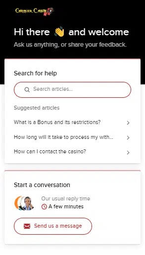Conquer Casino Customer Support Conquer Casino Customer Support