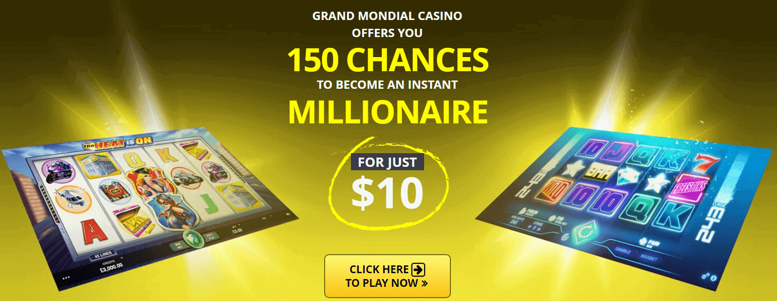 Grand Mondial Casino Sign Up Bonus