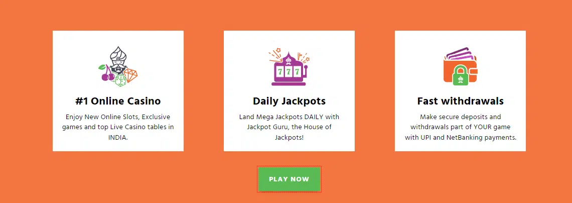 Jackpot Guru Casino Top Features Jackpot Guru Casino Top Features