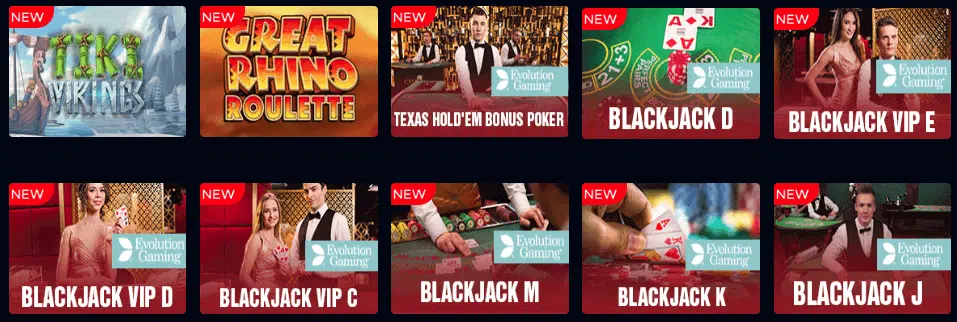Live Casino Games by Bluefox Live Casino Games by Bluefox