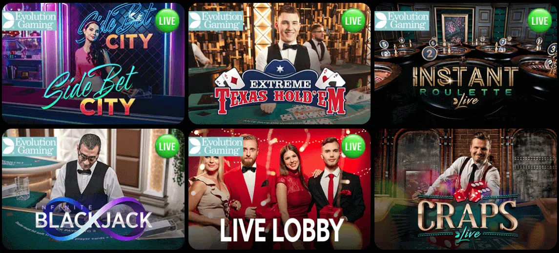 Live Casino Games by Vegas Mobile Live Casino Games by Vegas Mobile
