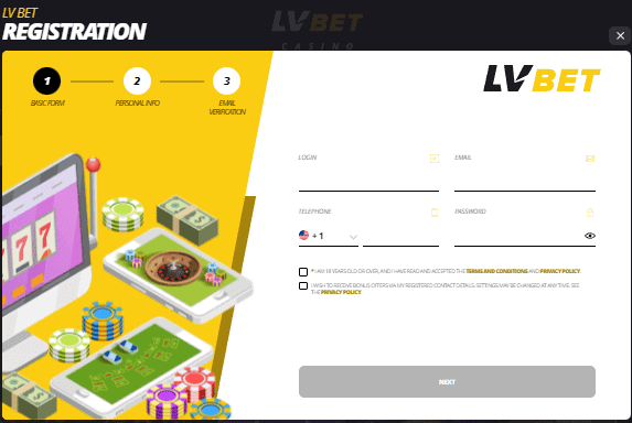 LV BET Sign up
