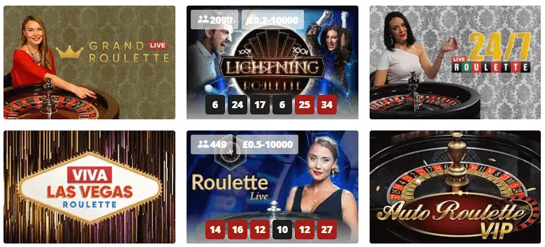 Magic Red Casino Live Casino Games