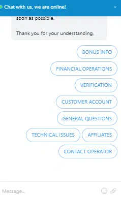 Neospin Casino Customer Support