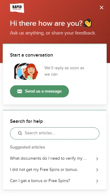 Rapid Casino Customer Support Rapid Casino Customer Support