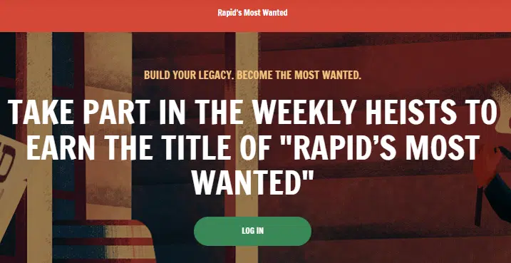 Rapid Casino Most Wanted Reward Rapid Casino Most Wanted Reward