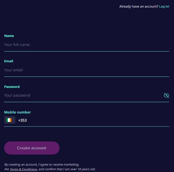 SpinAway Casino Sign up SpinAway Casino Sign up
