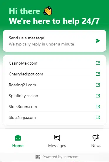 Spinfinity Casino Live Chat Support Spinfinity Casino Live Chat Support