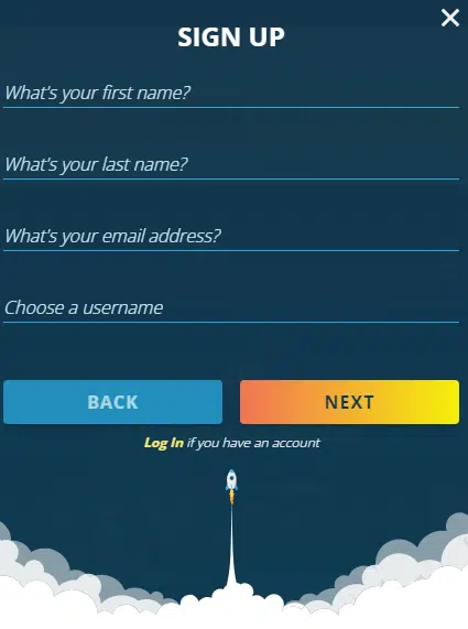 Spinfinity Casino Sign Up Process Spinfinity Casino Sign Up Process