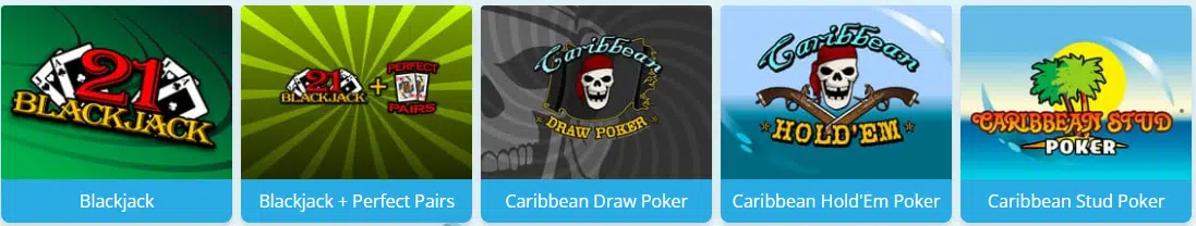 Spinfinity Casino Table Games Spinfinity Casino Table Games