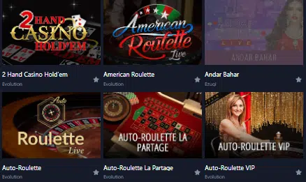 SportBet.one Live Casino Games SportBet.one Live Casino Games