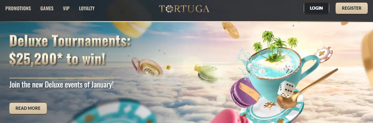 Tortuga Casino User Interface Tortuga Casino User Interface